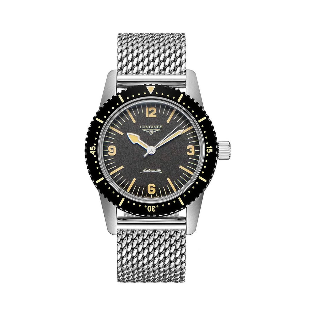 Longines Black Watch Skin Heritage Men's Dial Diver L28224566