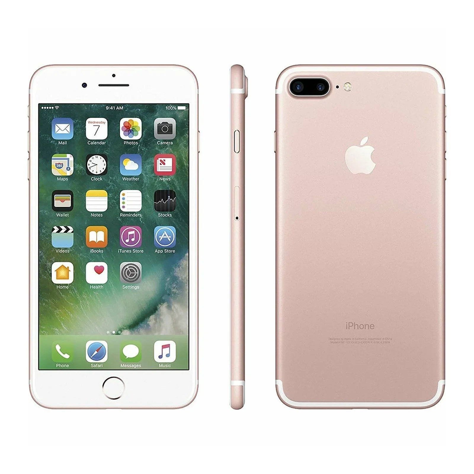 (Like New) Carrier - Pre-Owned Plus Apple 7 Rose Unlocked 32GB Gold - iPhone
