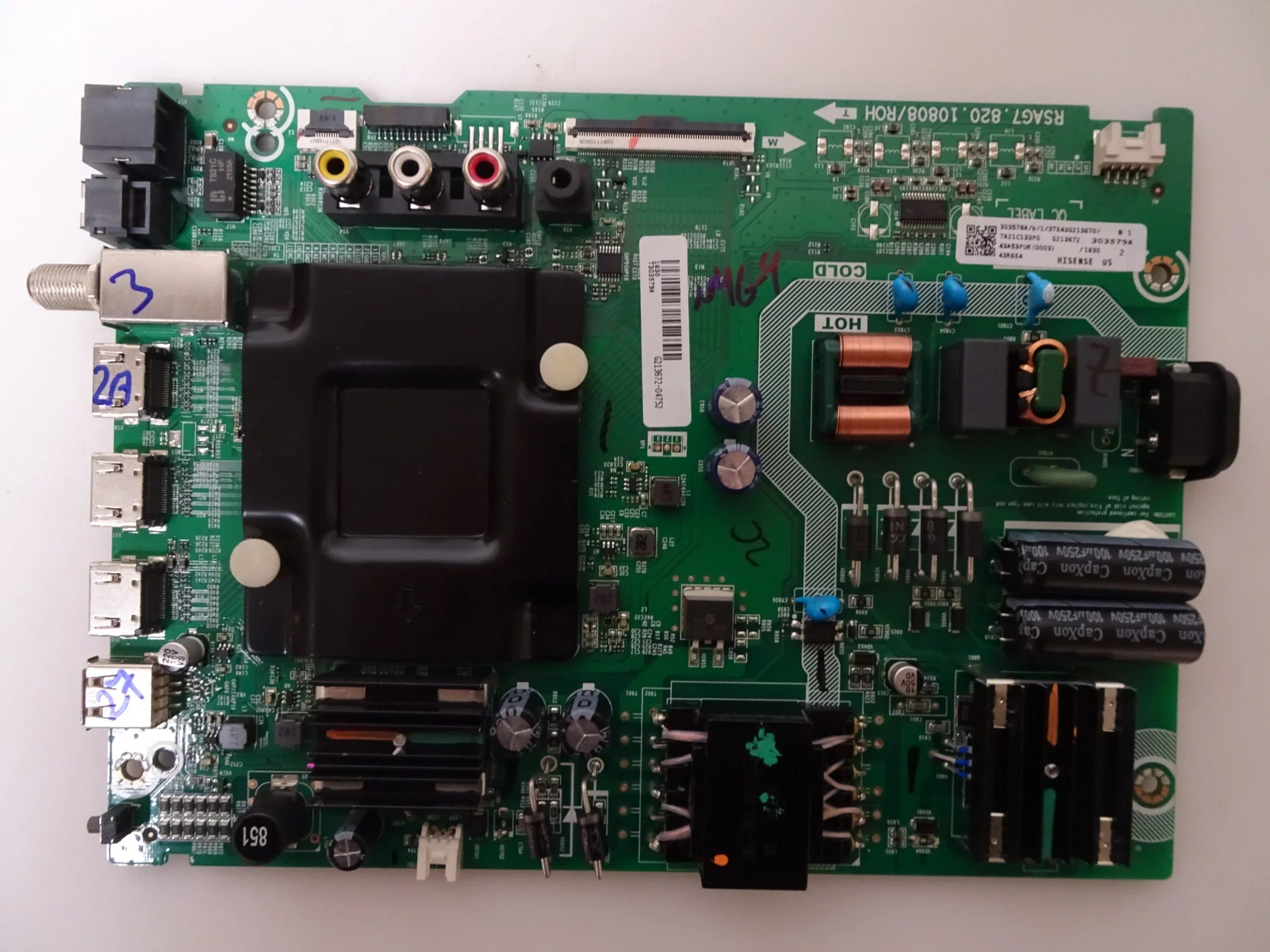 Hisense 303578A Main Board 43R6E4