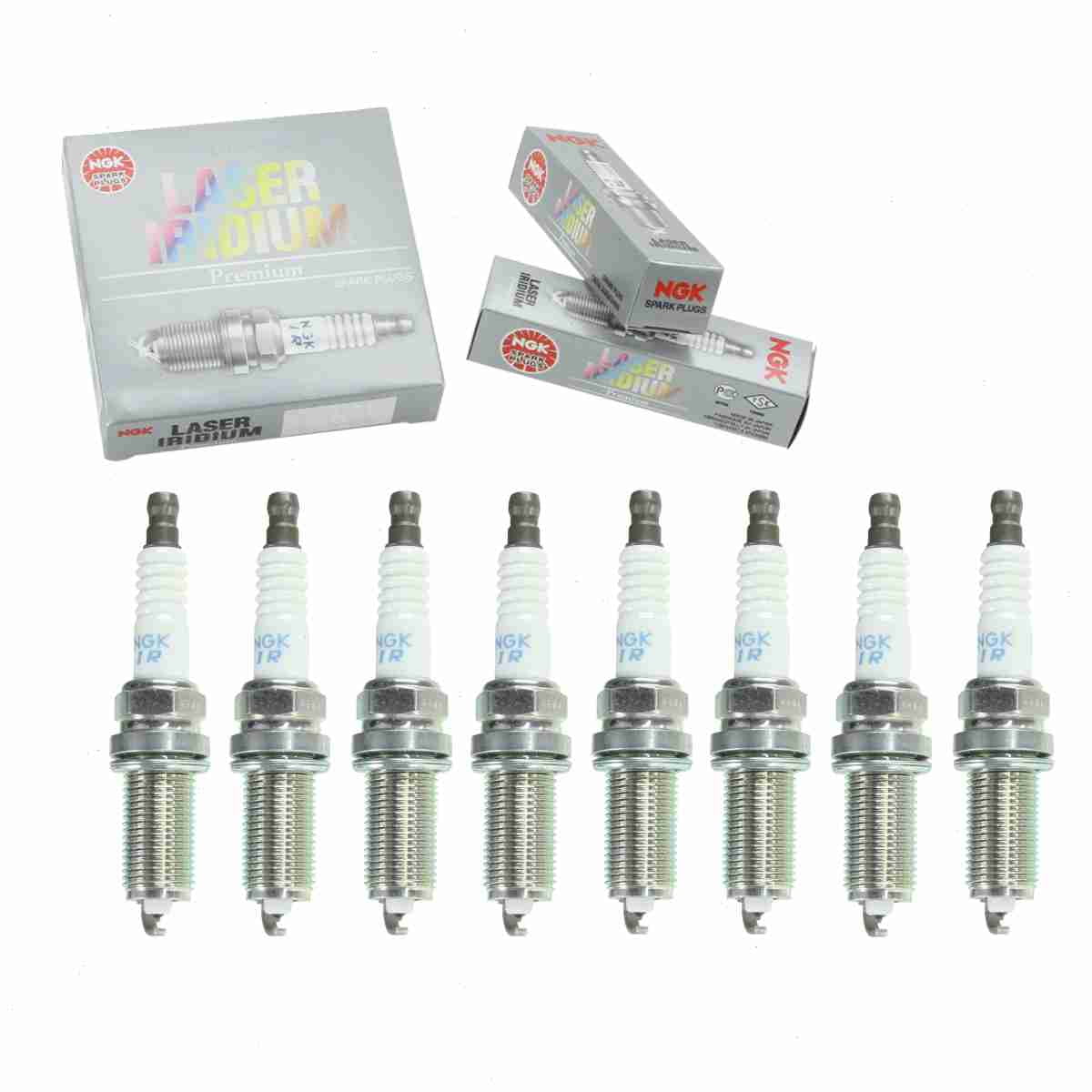 Tundra 8 4.6L Toyota Spark Iridium Laser 2007-2020 compatible V8 Plugs 5.7L NGK with pc