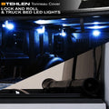 with Truck Lock 2019-2022 1500 76.8" Body ( LED Cover Feet And Up ) Bed Style Roll Stehlen New 6.4 For Lights Ram Tonneau Bed 733469495116