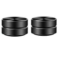 Portable 2pcs Conduction Speakers Wireless Mini Humbird 2pcs/pack Bone Speaker Speakers Black Stereo Speaker