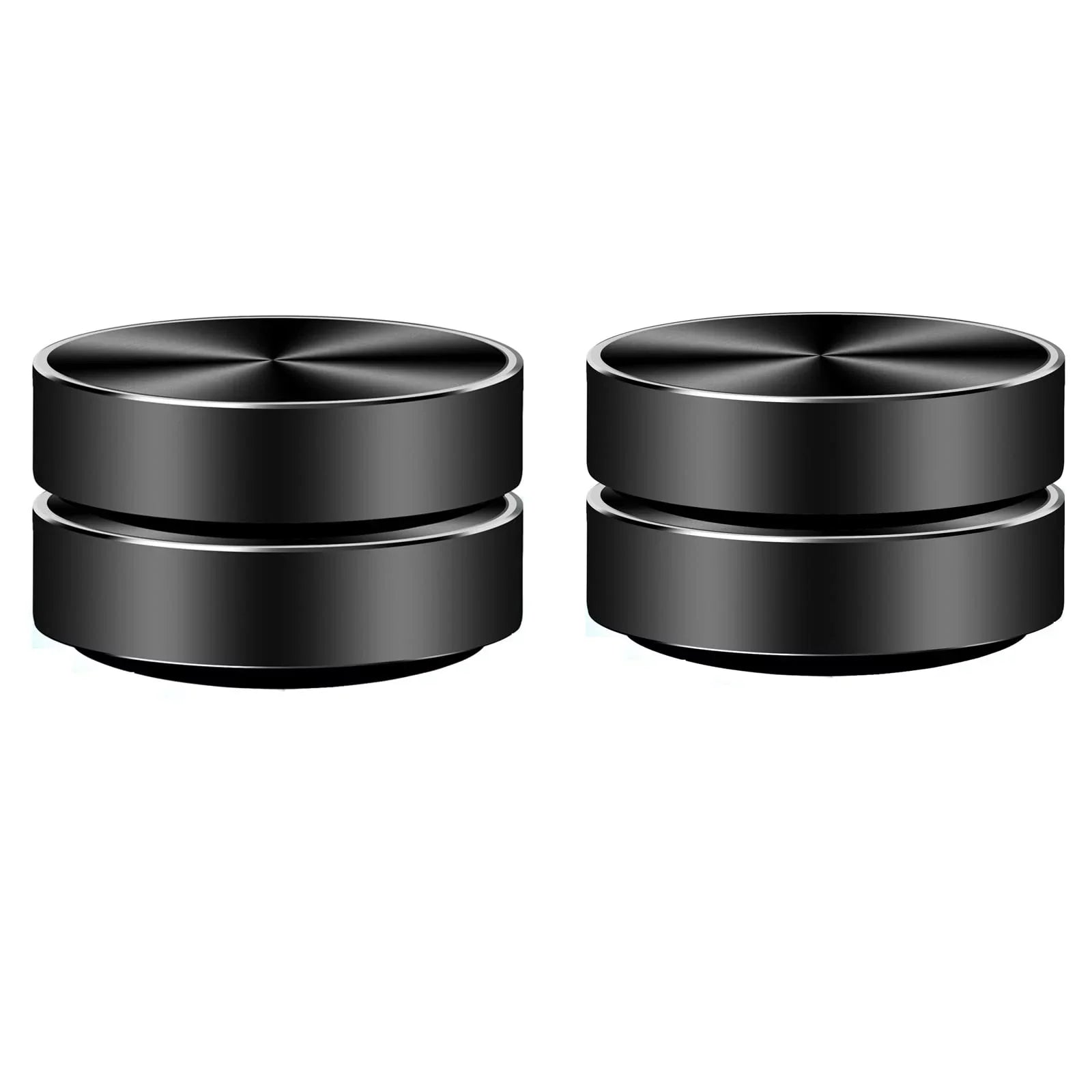 Portable 2pcs Conduction Speakers Wireless Mini Humbird 2pcs/pack Bone Speaker Speakers Black Stereo Speaker