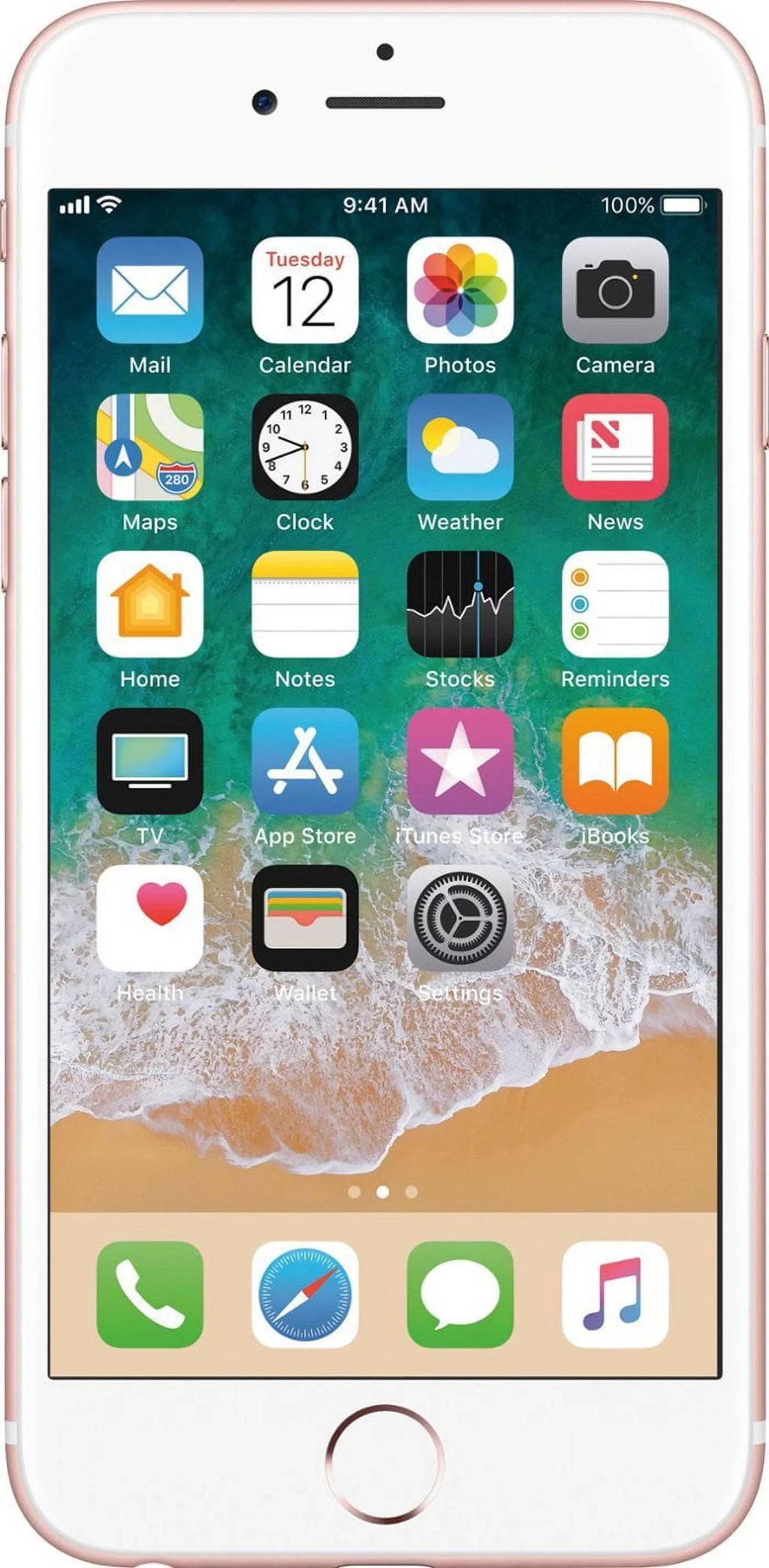 Gold Rose (TracFone) iPhone Restored 6s 32GB (Refurbished)