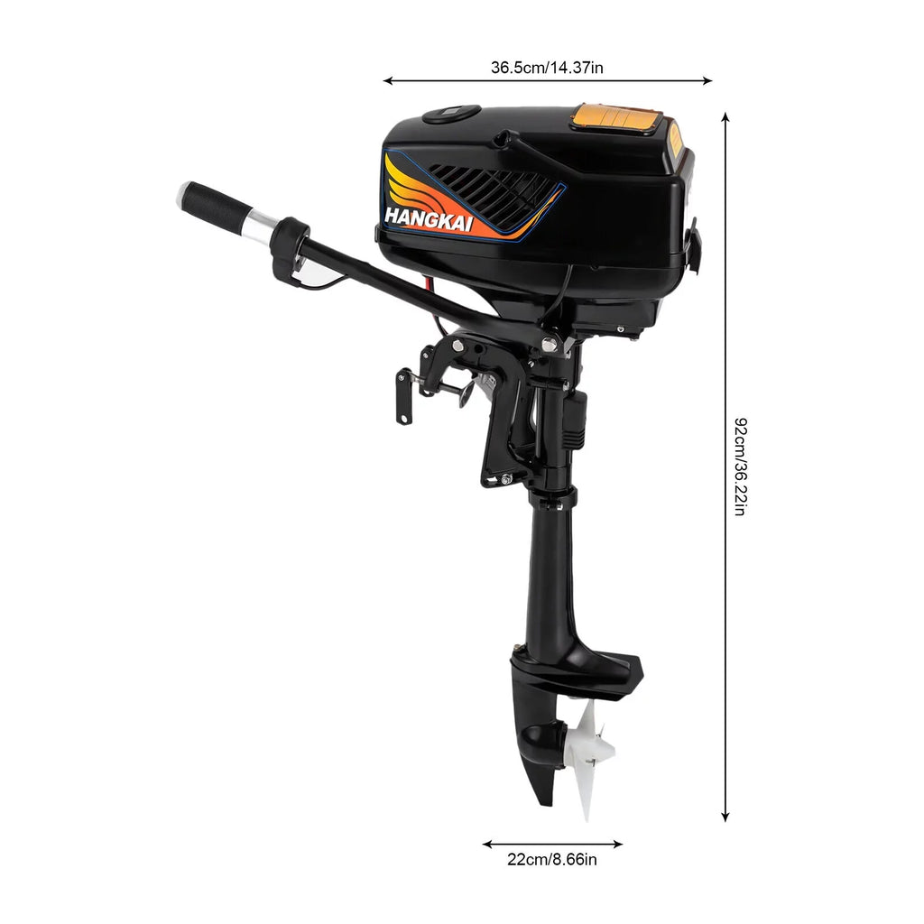 Motor Boat Outboard Electric Engine Fishing Shaft 5.0HP Trolling 48V Short