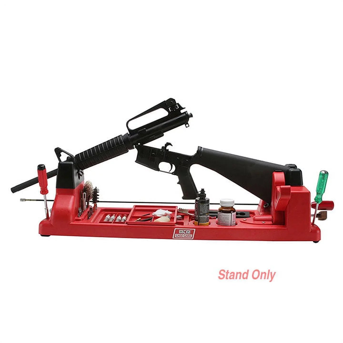Single Gun NEW Clamp Cleaning Action Down Center Guard Vise MTM Case