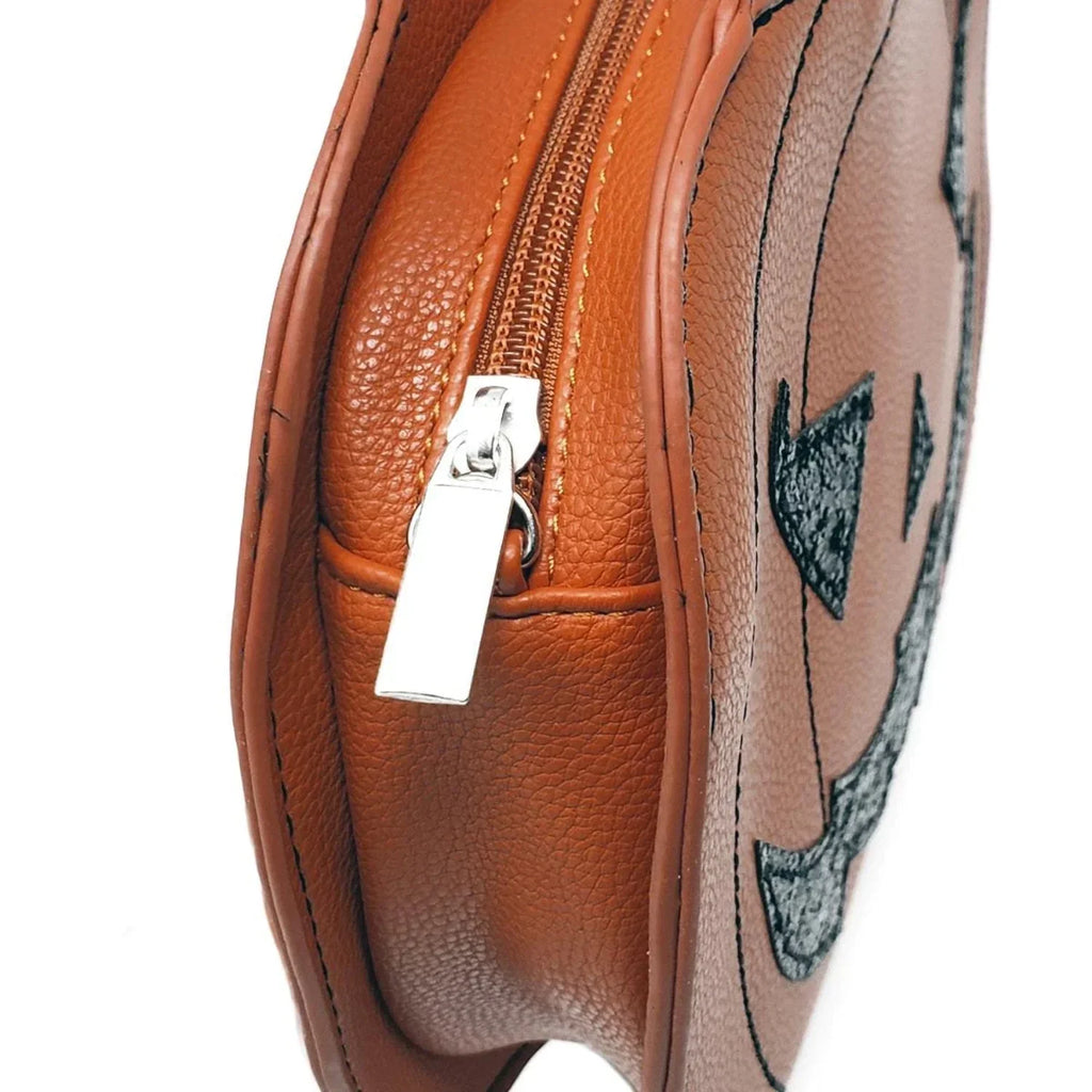 Bag Glitter Lantern Jack O' with Crossbody