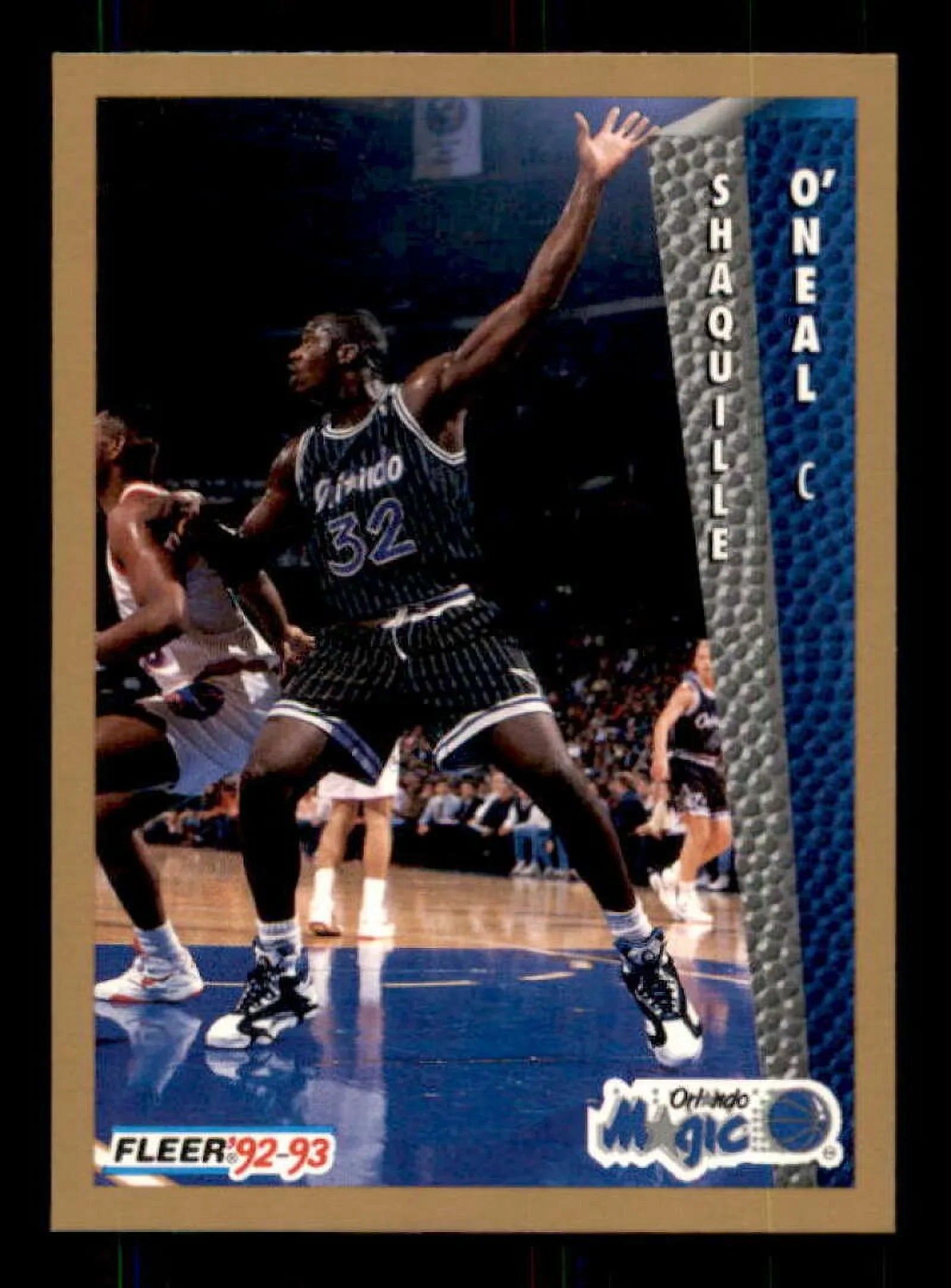 #37 1992-93 O'Neal Card Rookie Drake's Shaquille Fleer