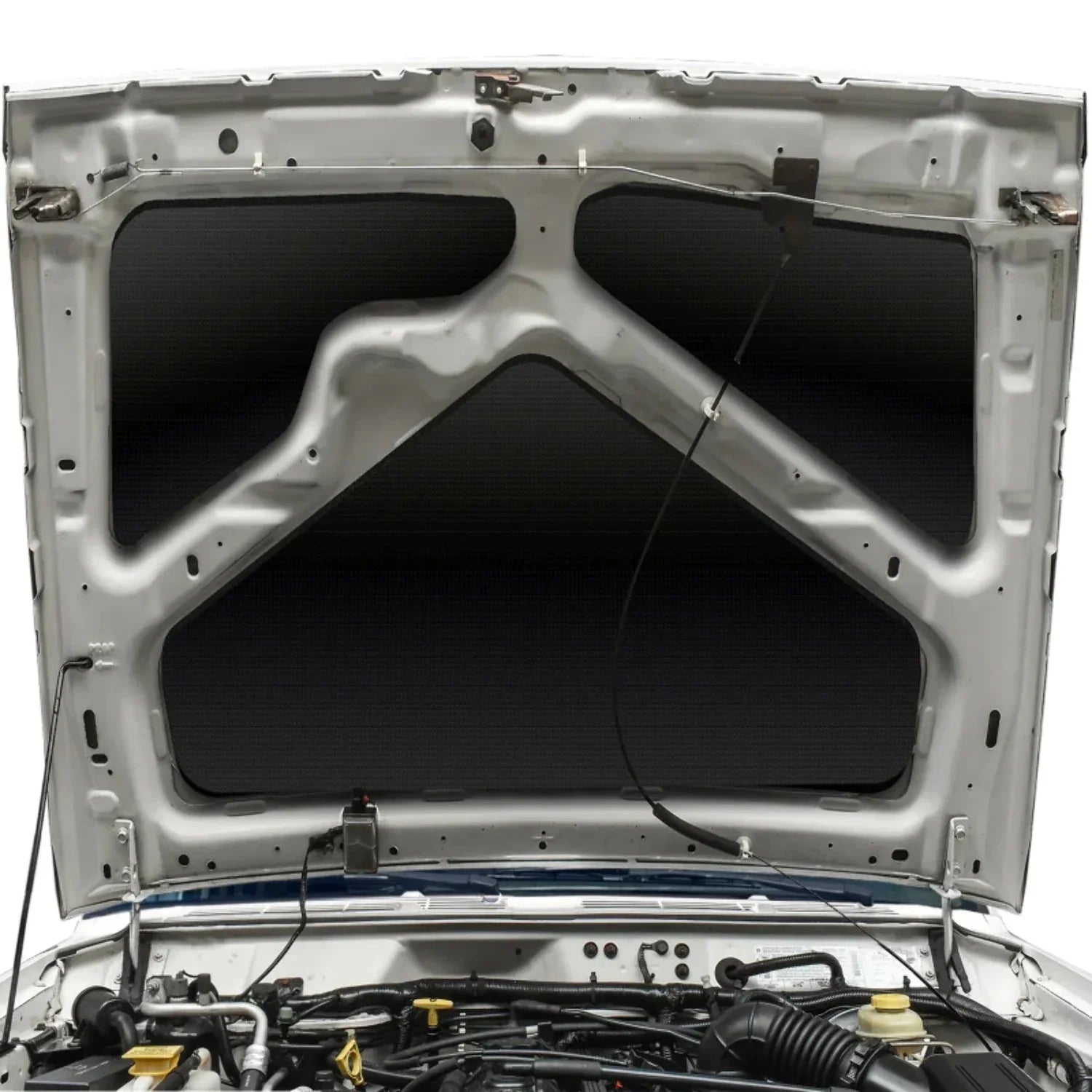 Cherokee 84-01 Hood Engineering Design Kit Fits 50084 (XJ) Insulation Under