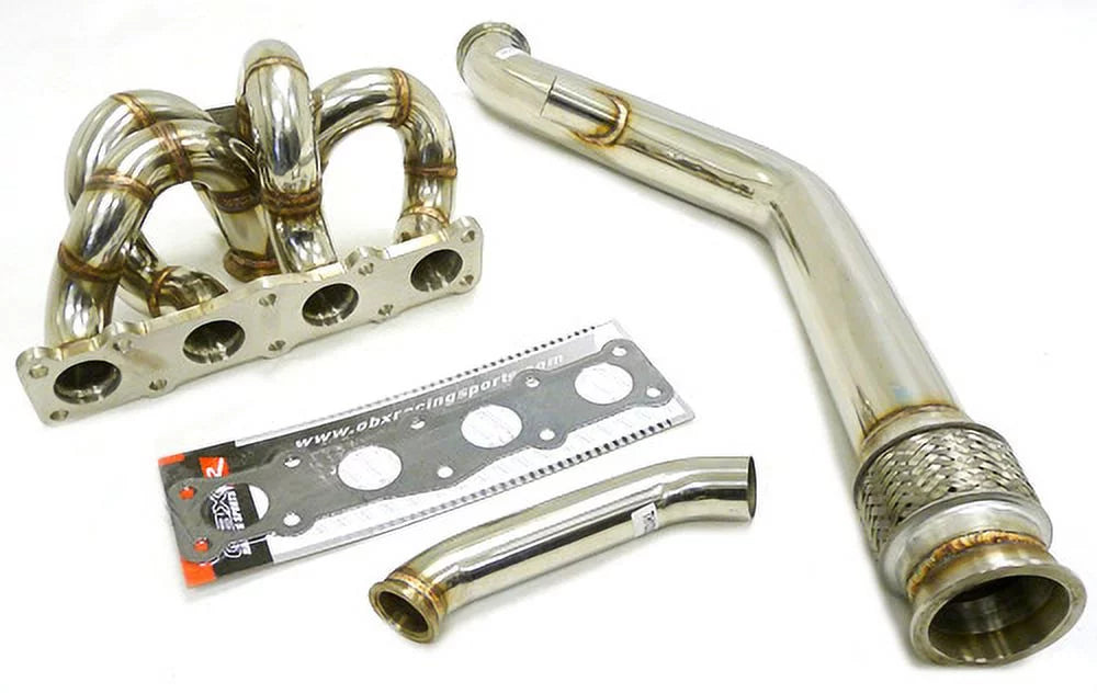 For Steel V-Band Flange With Hyundai Fitment 2.0L OBX-RS Genesis Manifold By 2011+ Stainless