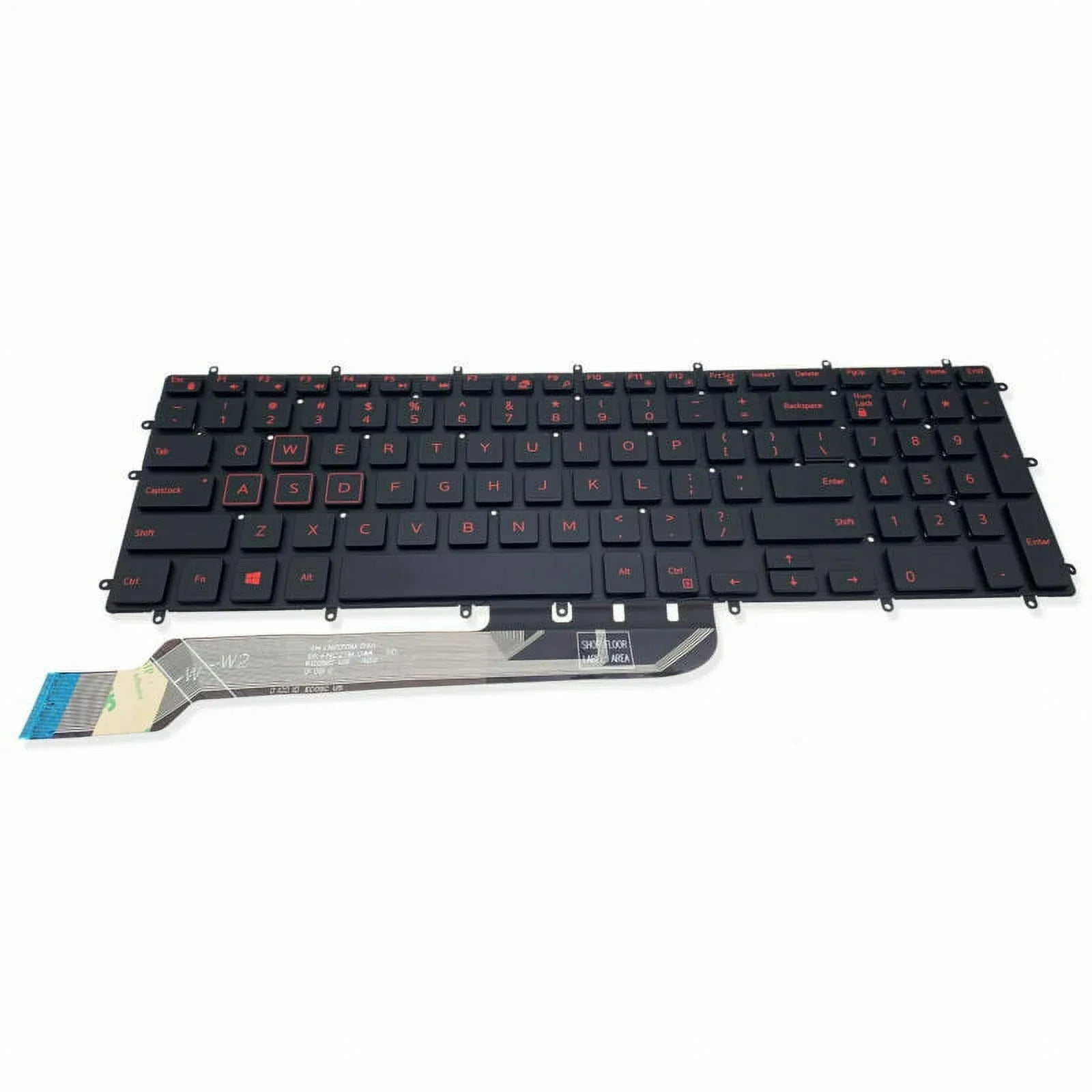 Keyboard 3779 15 G3-3579 Characters G5 15-5587 Dell Gaming Red Backlit For 5587