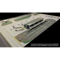 Side Land Airport Set - Jets Gemini 1-400 1-400 Airside Terminal