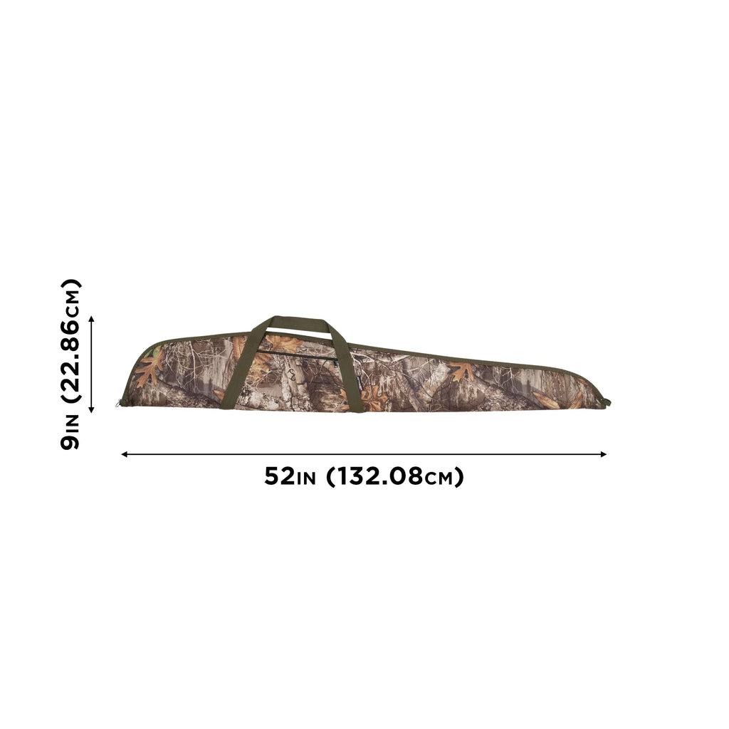 Company 629-52 52" Emerald Soft Edge, Shotgun Polyester, Case, Realtree Allen