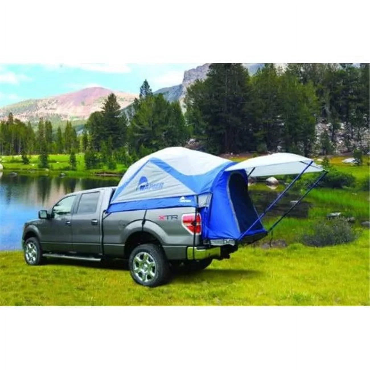 Bed Napier Tent, Grey 8-8.2 Sportz ft. Truck Blue &