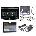 & Includes System Installation Stinger & compatible CarPlay 10" Radio with compatible Tuner 14-18 Trucks Android Infotainment with Heigh10 Auto, Kit Satellite Apple In-dash GM