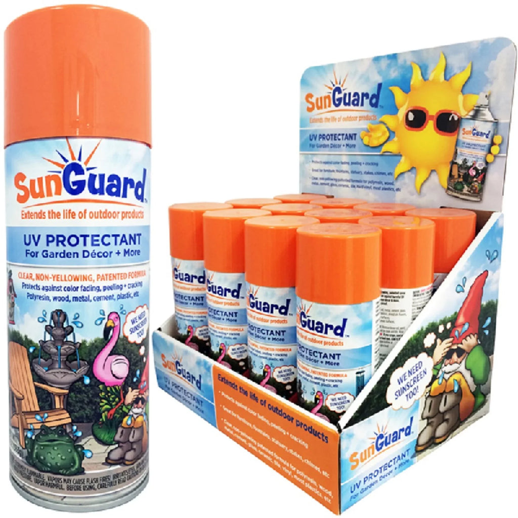 SUNGUARD Cracking Prevents Spray Peeling Outdoor and Fading Furniture More (6-Pack) UV for Decor, & Protectant