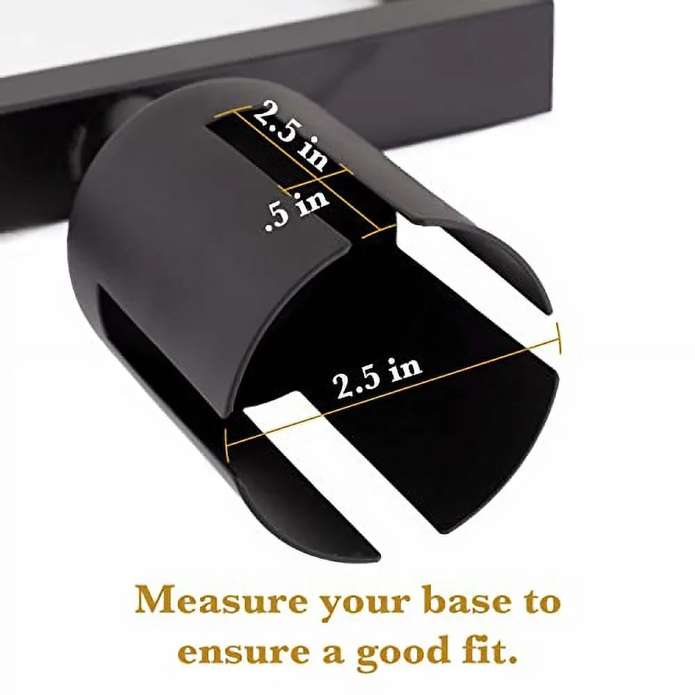 Portrait Stanchion 2" Pedro's Frame Party Pudgy by - Sign Double-Sided Black Supplies Retractable x 8.5" Metal for Stanchions Belt 11" Diameter Holder