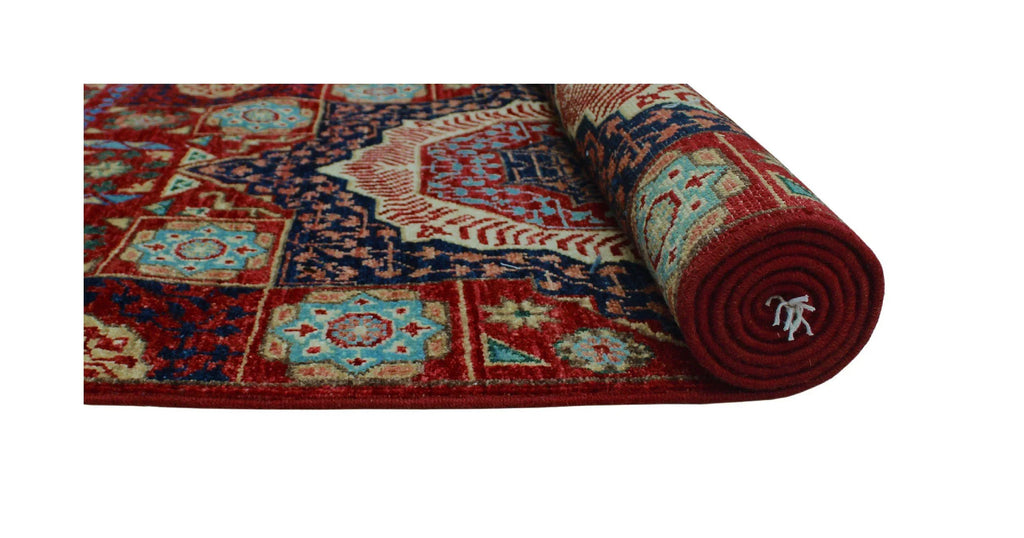 2'7" Runner, Aria 17'8" Lenora x Red/Blue