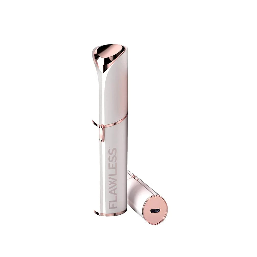Original White Rechargeable Flawless Removal Finishing Facial Hair Touch