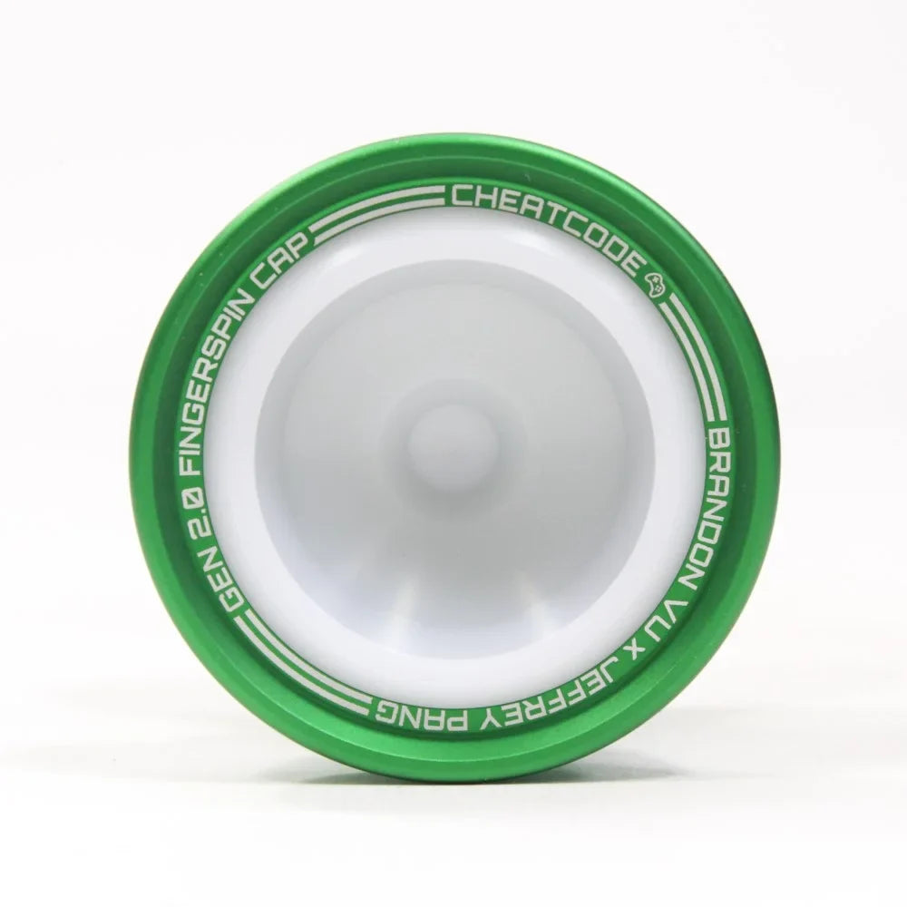 Fingerspin Pang YoYo Ultimate Jeffrey - (Green) x Brandon CHEATCODE Yo-Yo The Vu