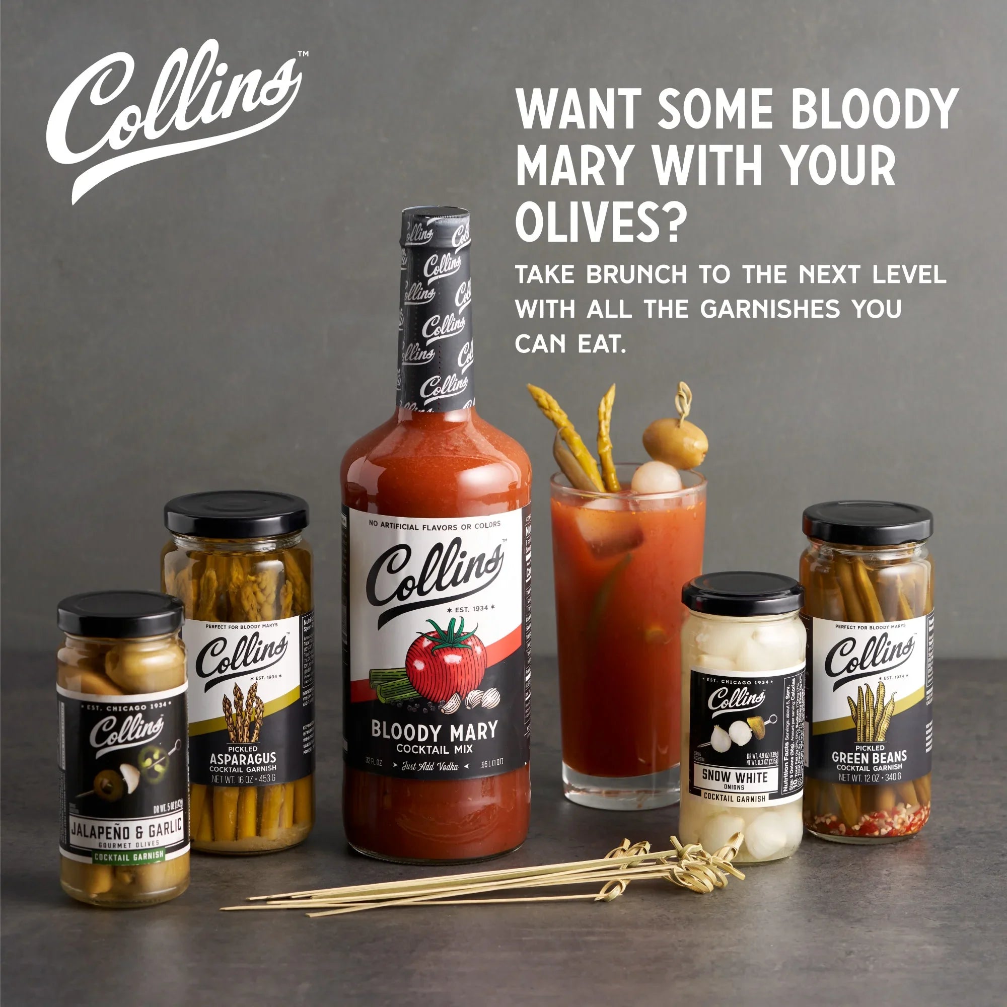 Set Making Ultimate Accessories Mary Drinks Collins for - Bloody Bar Kit 7 of