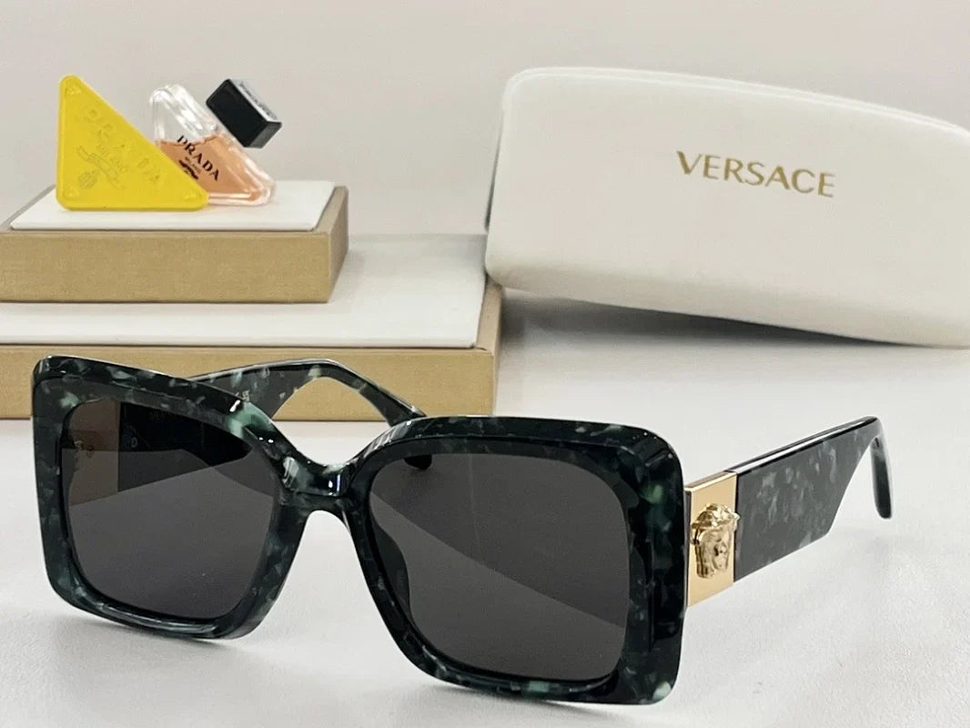 green Adult Sunglasses Versacce VE 54mm/19-145 Unisex 4467 Dark
