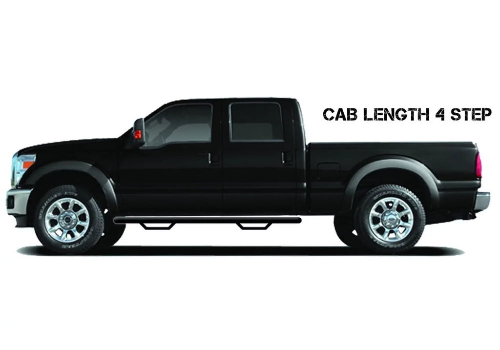 Nerf 2019-2023 | Crew 3500 Black, Textured Length Compatible / / / N-Fab Gas 2500 All 2020-2021 (Next with by Beds, Diesel RealTruck DRW Chevrolet/GMC Cab 1500, Steps Generation) Cab SRW
