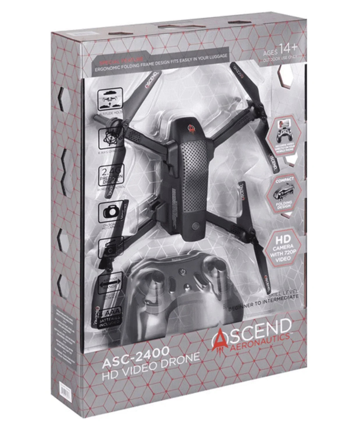 ASC-2400 Video Drone 720p Ascend Aeronautics HD