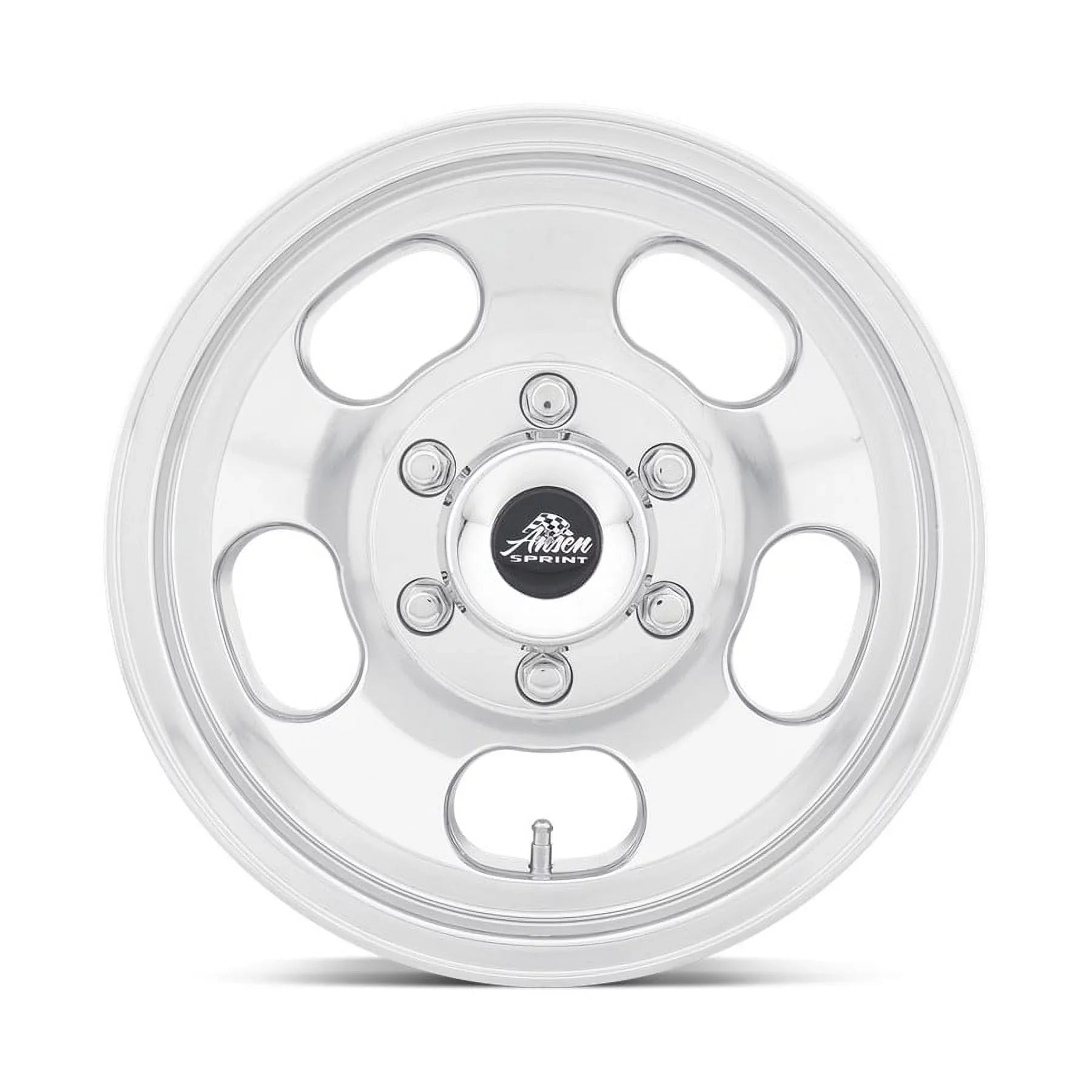 76.5Cb Sprint 17X8 Ansen American 0Et Vn69 Racing Wheel Polished 5X114.3 Vintage