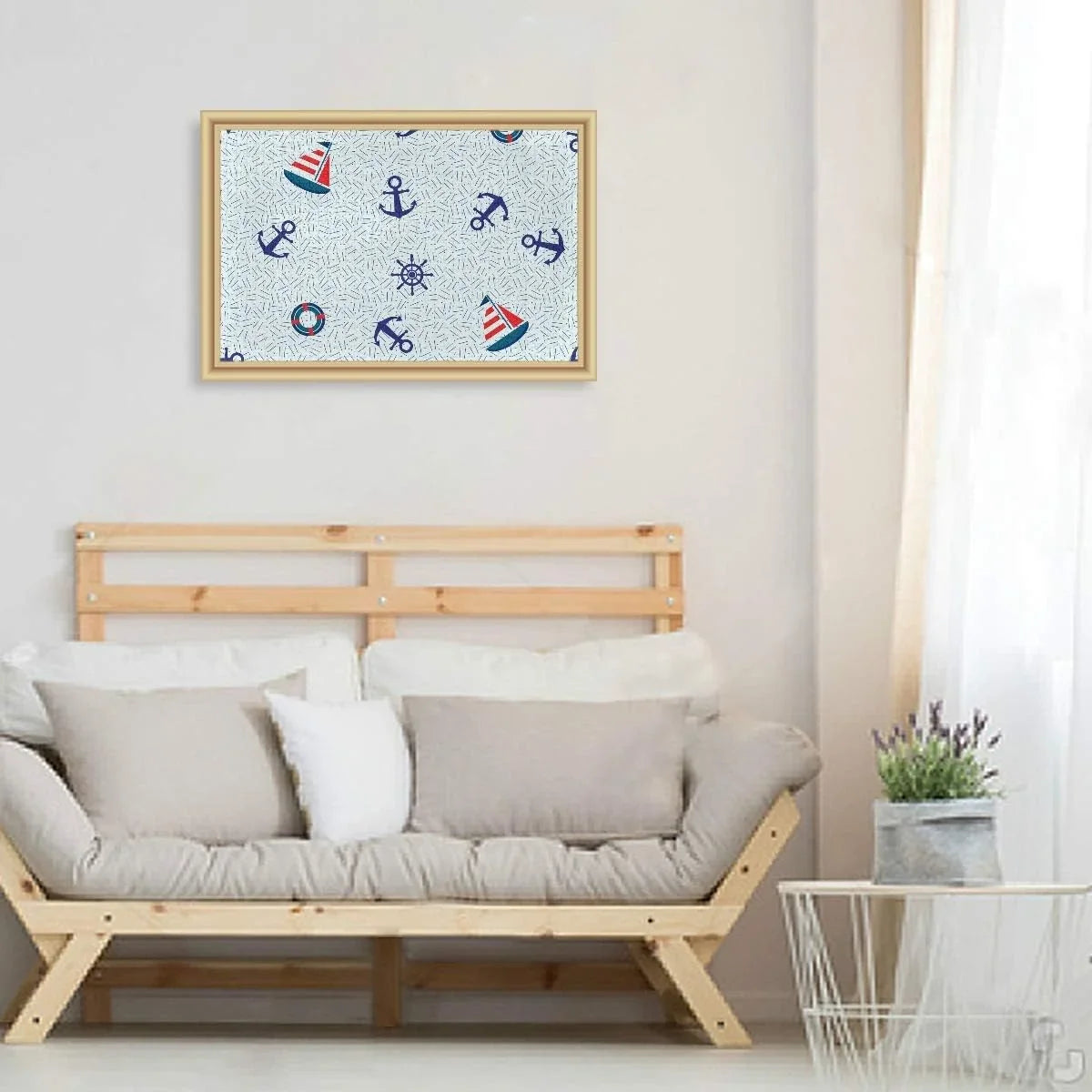 Theme Anchor Sea Lifebuoy Pieces Nautical Gift for Sailboat Marine and Kids Adults Wheel DIY Puzzles Wellsay Steering Jigsaw 1000 Decoration Puzzle