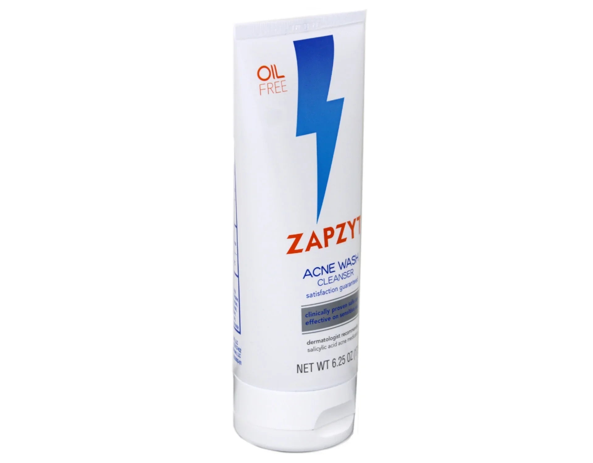6.25 Oz. Cleanser Acne Free, 6 Pack of Zapzyt Oil Wash -