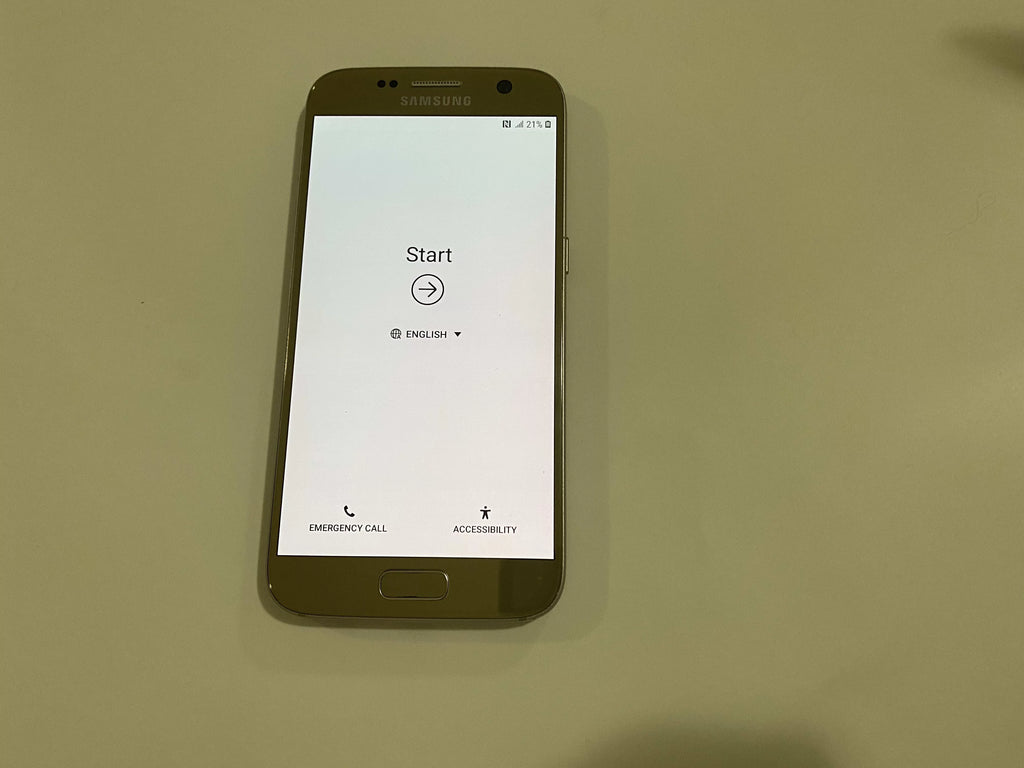 S7 Platinum 32GB G930T Gold Galaxy Grade T-Mobile Samsung Smartphone A