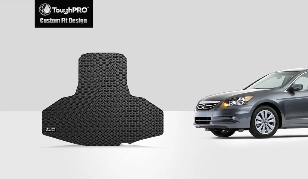 Rubber in Accord Mat USA) Weather 2009 (Made ToughPRO - HONDA Black with - Duty Compatible All Trunk - - Heavy