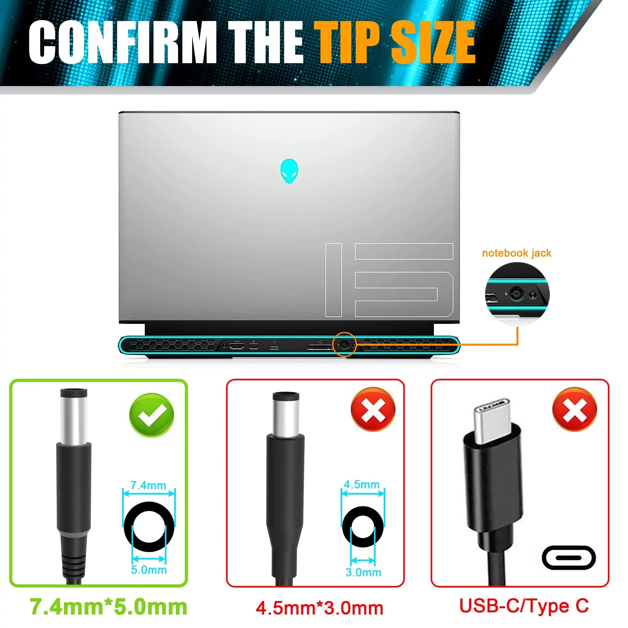 R4 180W Alienware Adapter 15 R1 M17 Supply Series,Dell R2 7710 240W M6700 M18X,Dell M15 Cord PA-9E Alienware Power M17X M6800 13 Precision Laptop 17 Charger 7520 for Dell R3 Charger 7730 X51 AC