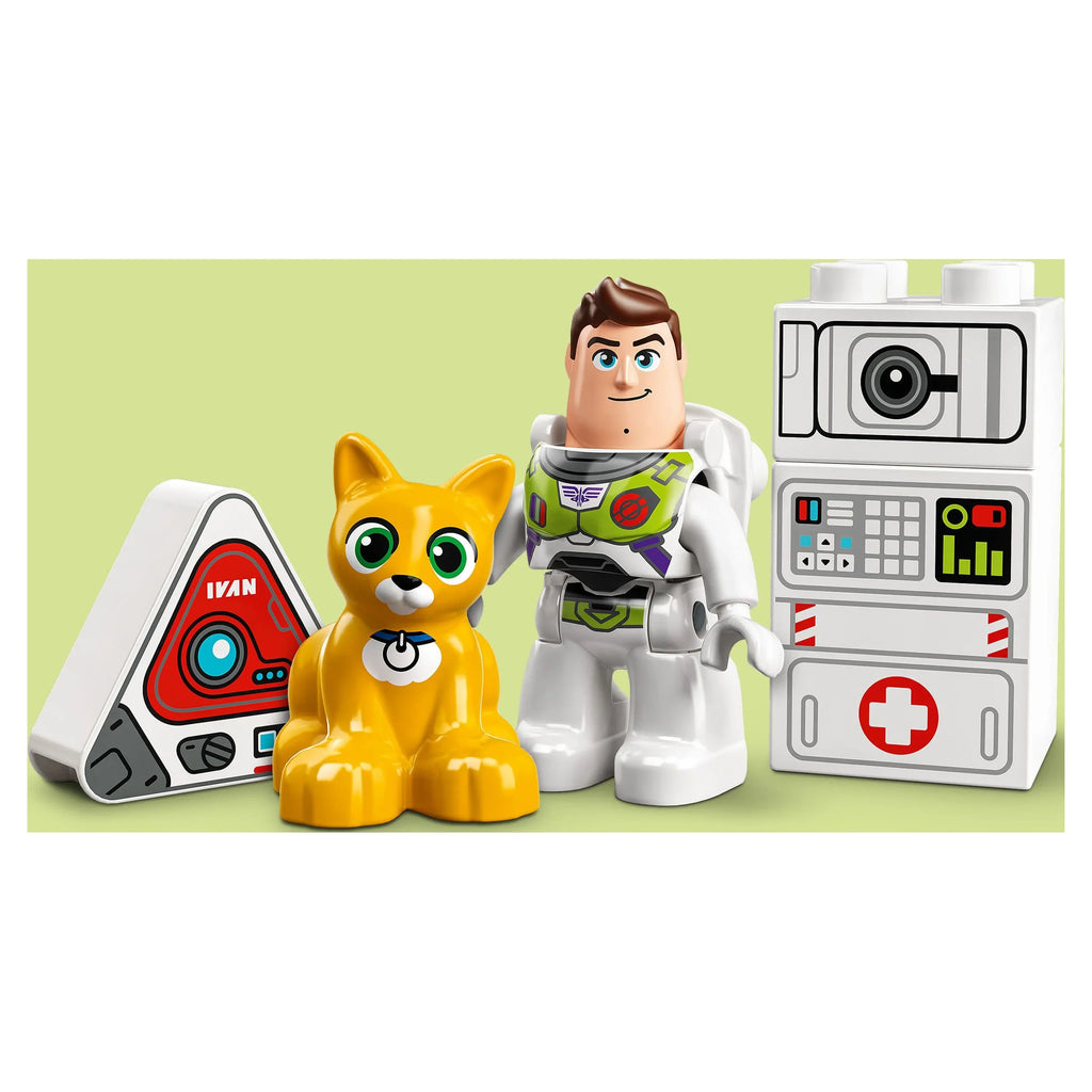 Space & Pixar for LEGO Lightyear¡¯s Spaceship with & 2 Toys Figure Years Girls Boys and Plus Mission Robot Old Toddlers, Planetary DUPLO 10962, Buzz Disney