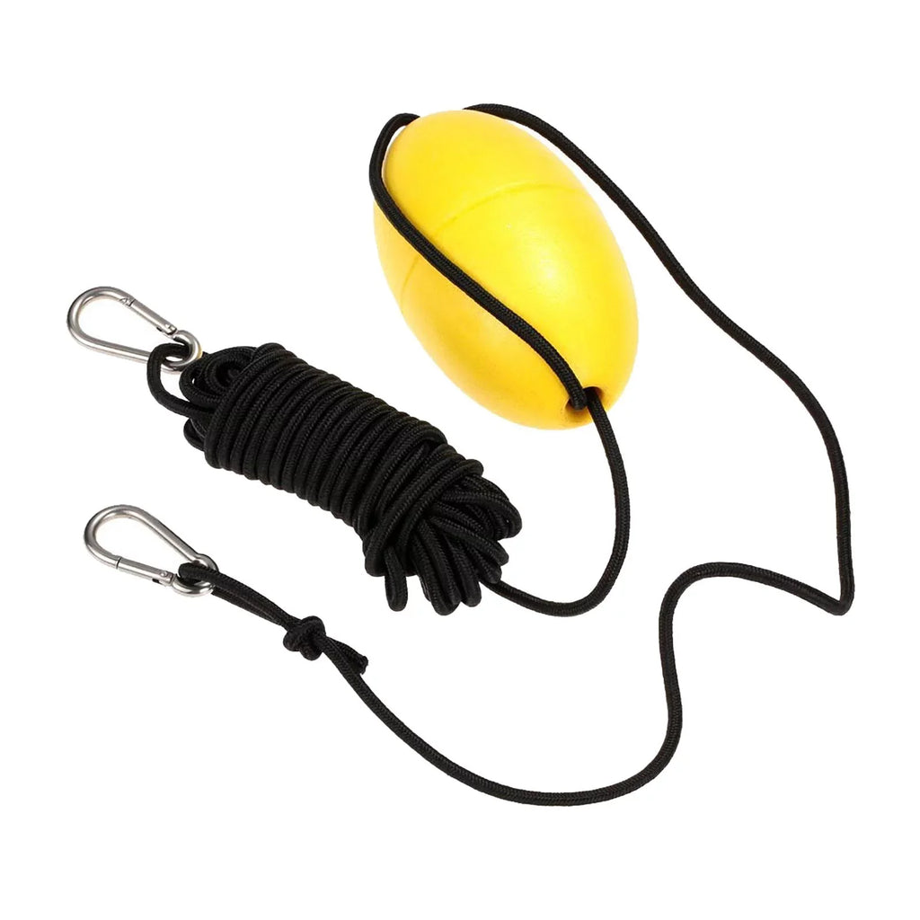 5xDrift Anchor 9.1M Rope Boat for W/ Inflatable Anchor Buoy Rope Length Yellow BAOSITY