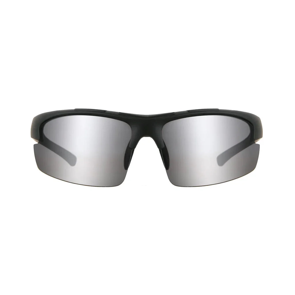 Fishing Running Gear - Semi-Rimless Glasses Cycling Golf for Women Tour Men's Men Black Driving Matte Baseball Sunglasses Sports