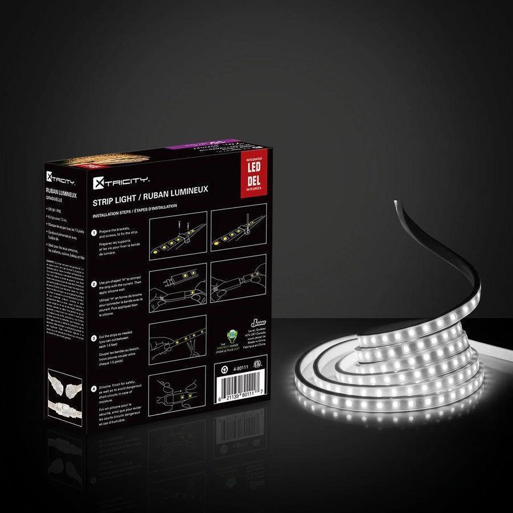 feet/8w-3'/120v/5000k/White flexible 15 Xtricity strip Indoor and led Outdoor