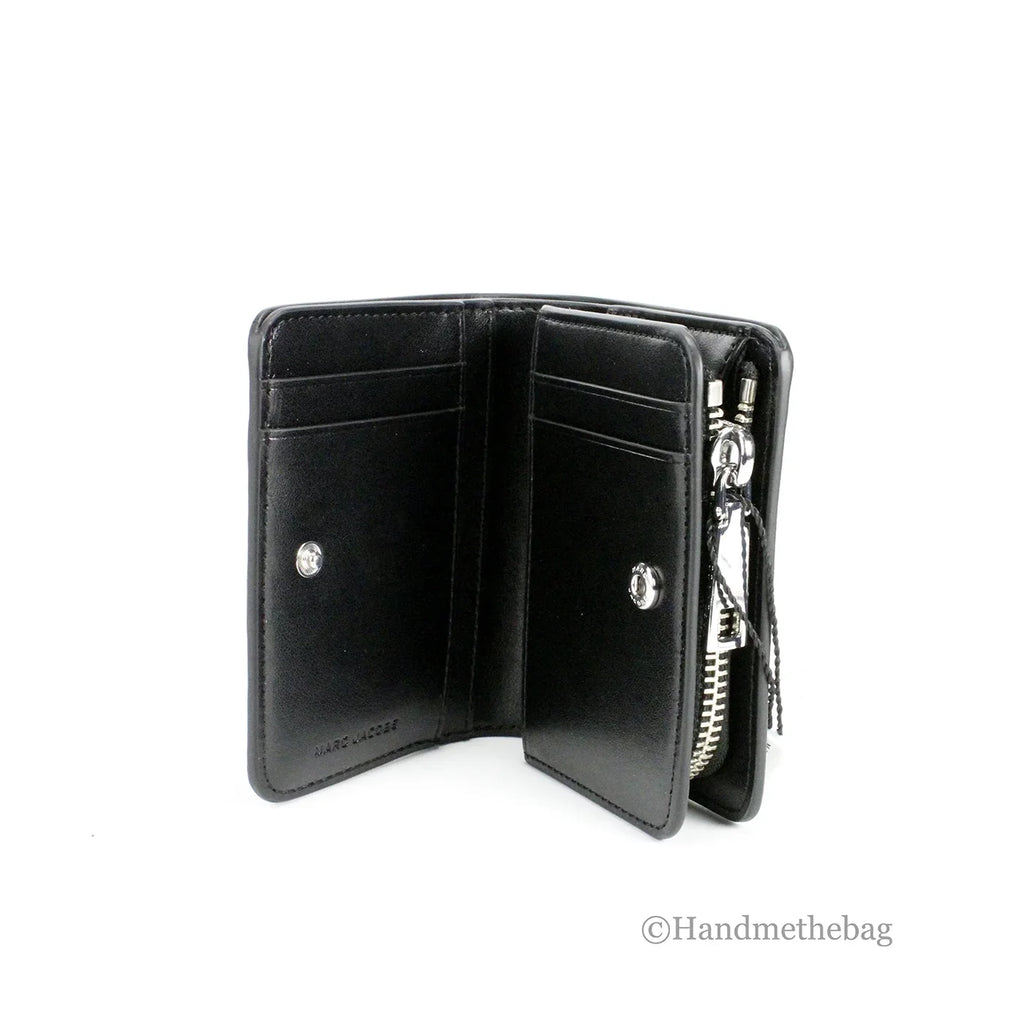 Card Pouch Mini Coin Wallet Jacobs Compact Black Marc Leather Crossgrain