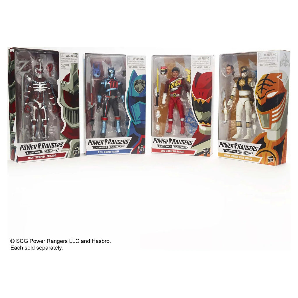 Mighty Ranger 6-inch Power Rangers Morphin White Figure Lightning Collection