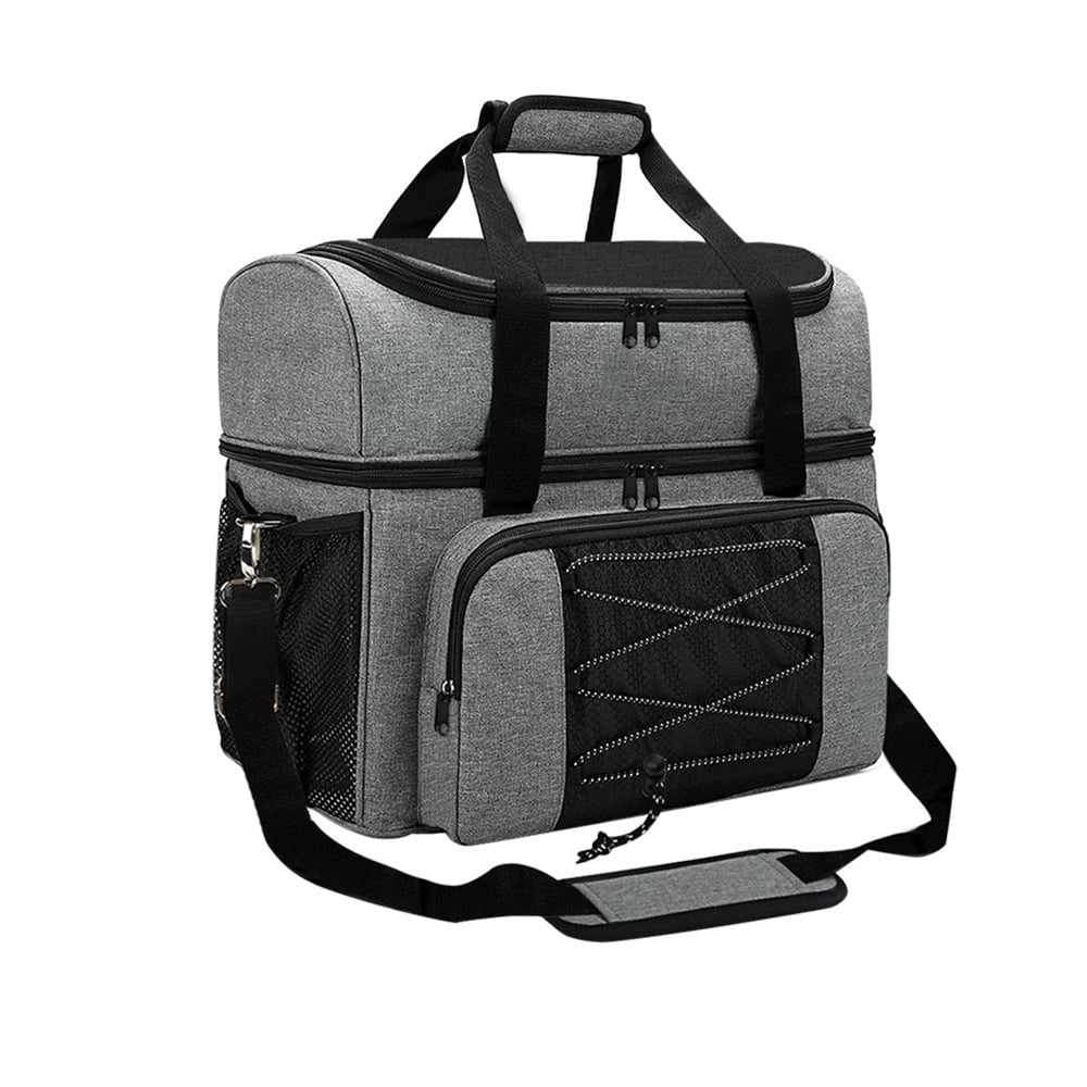 Pair Portable and for Balls Mens Tote for 2 to Double Bowling Ball with Bowling Shoes of Holder 16 up Padded Bowling Bag Bag Ball