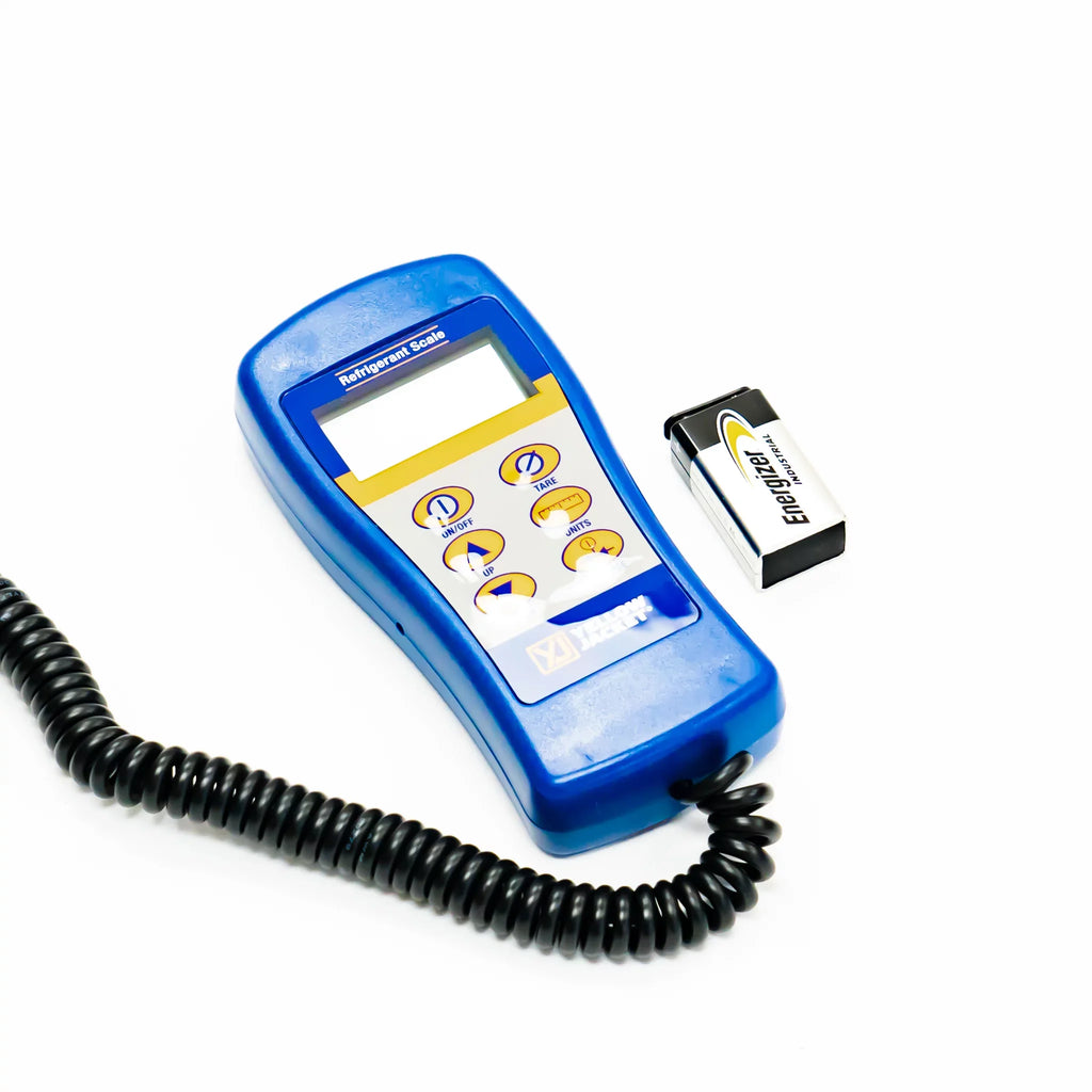 Jacket Refrigerant Scale,Electronic,110 Yellow 68802 lb