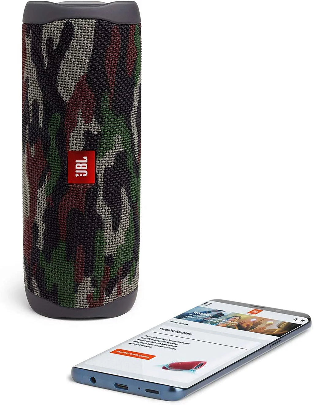 Waterproof with Bluetooth JBL Portable Wireless Protective Carrying Speaker Flip Case Bundle Hardshell (Camo) 5