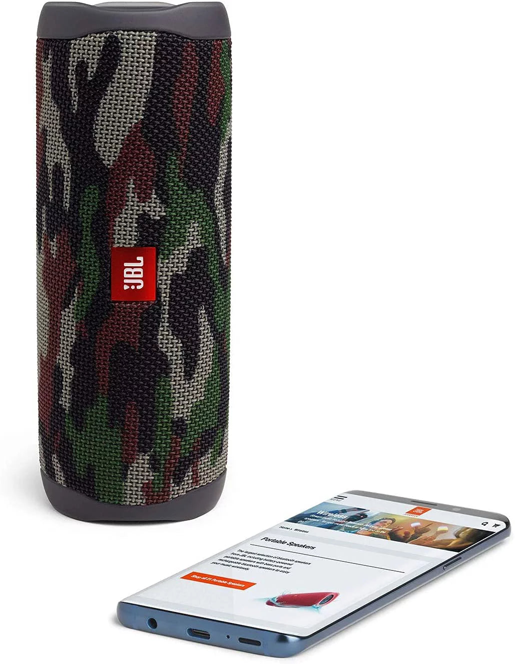 Waterproof with Bluetooth JBL Portable Wireless Protective Carrying Speaker Flip Case Bundle Hardshell (Camo) 5