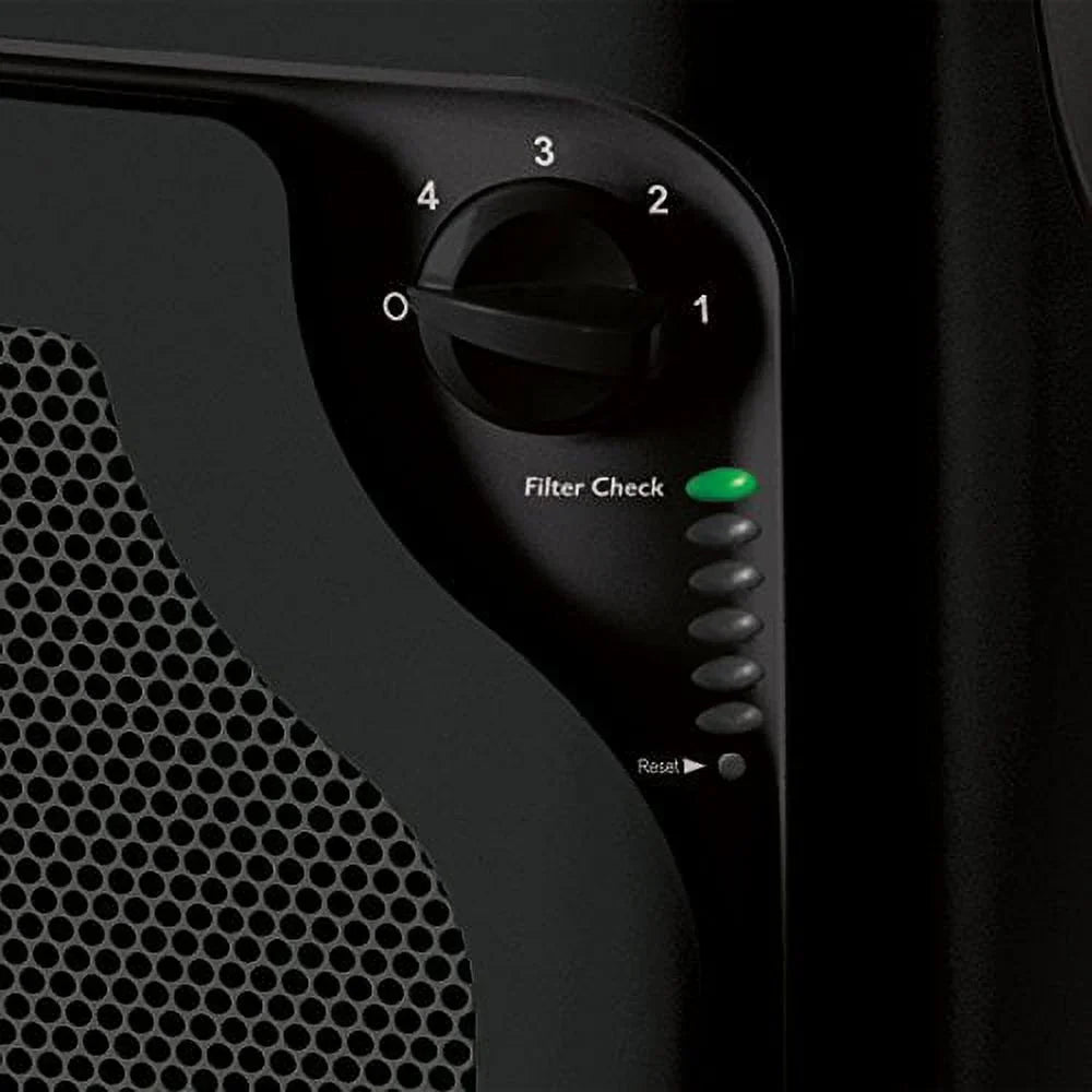 Holmes Large Medium, HEPA True Air Room kzdkc Black Purifier, 4-Speed