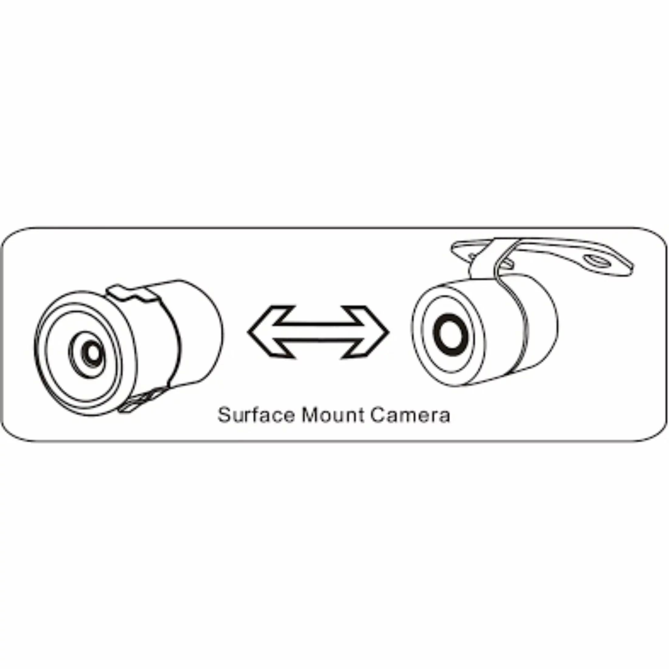 Night Key Hole IV Camera Convertible Vision Mount Rydeen Surface CMOS with