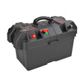 Battery Motor Battery Carrier Trailer Batteries Battery Box Travel Waterproof Dual Box USB SUV Motor RV for Trolling ATV Ports Box Car
