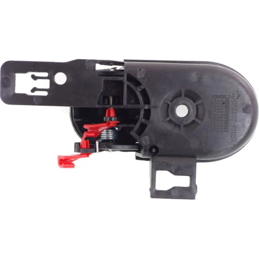 Black Side Submodels Wrangler Passenger For - Jeep (2009 Door lock Textured Or | With Rear, button| Interior (JK) door Front Handle 2010) Trim:All