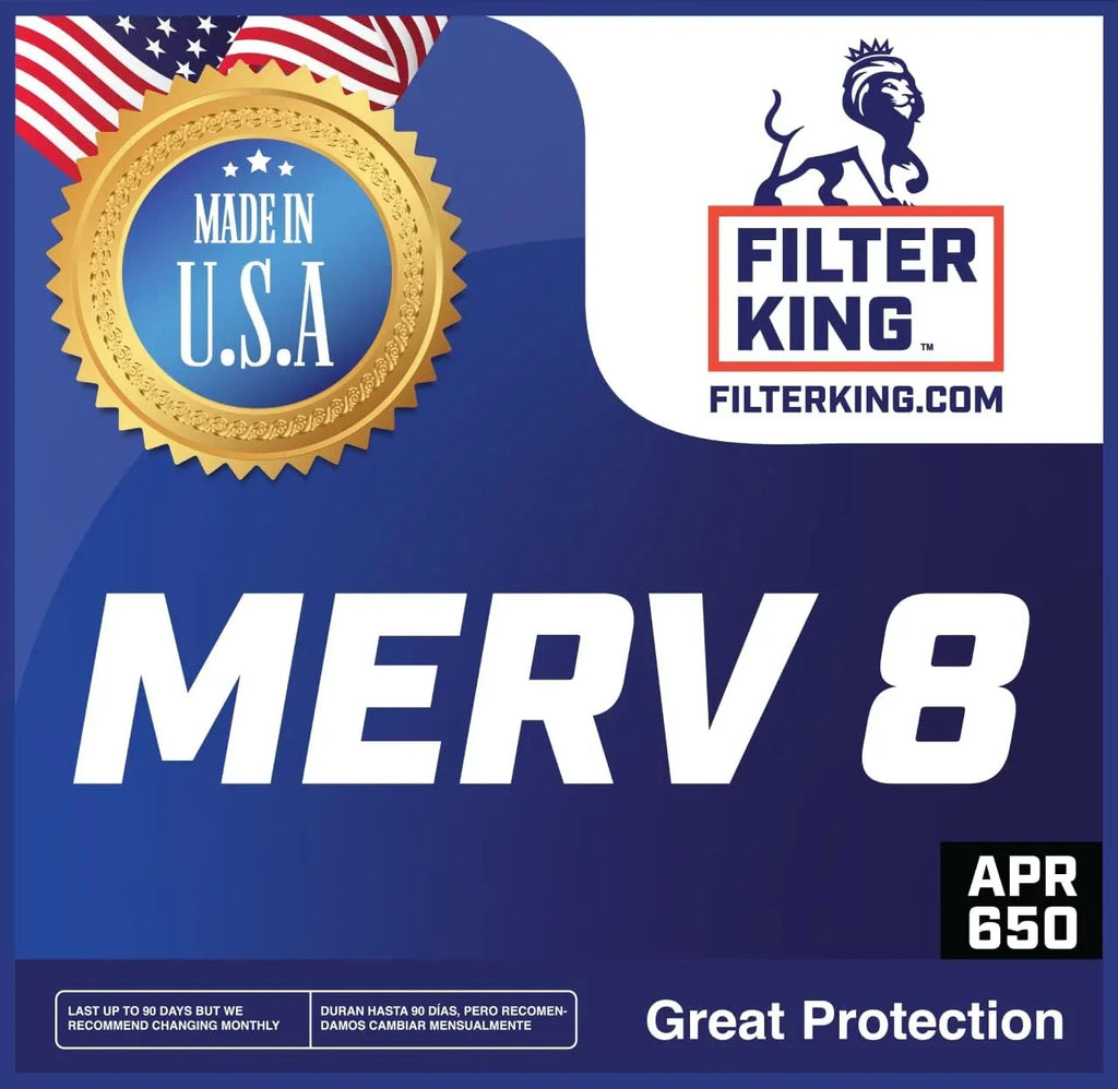 Actual MADE 4-PACK Size: x .75" x Filter | A/C King Air | Pleated MERV | 4x49x1a IN USA Filter 49 4 8 HVAC Furnace Filters |