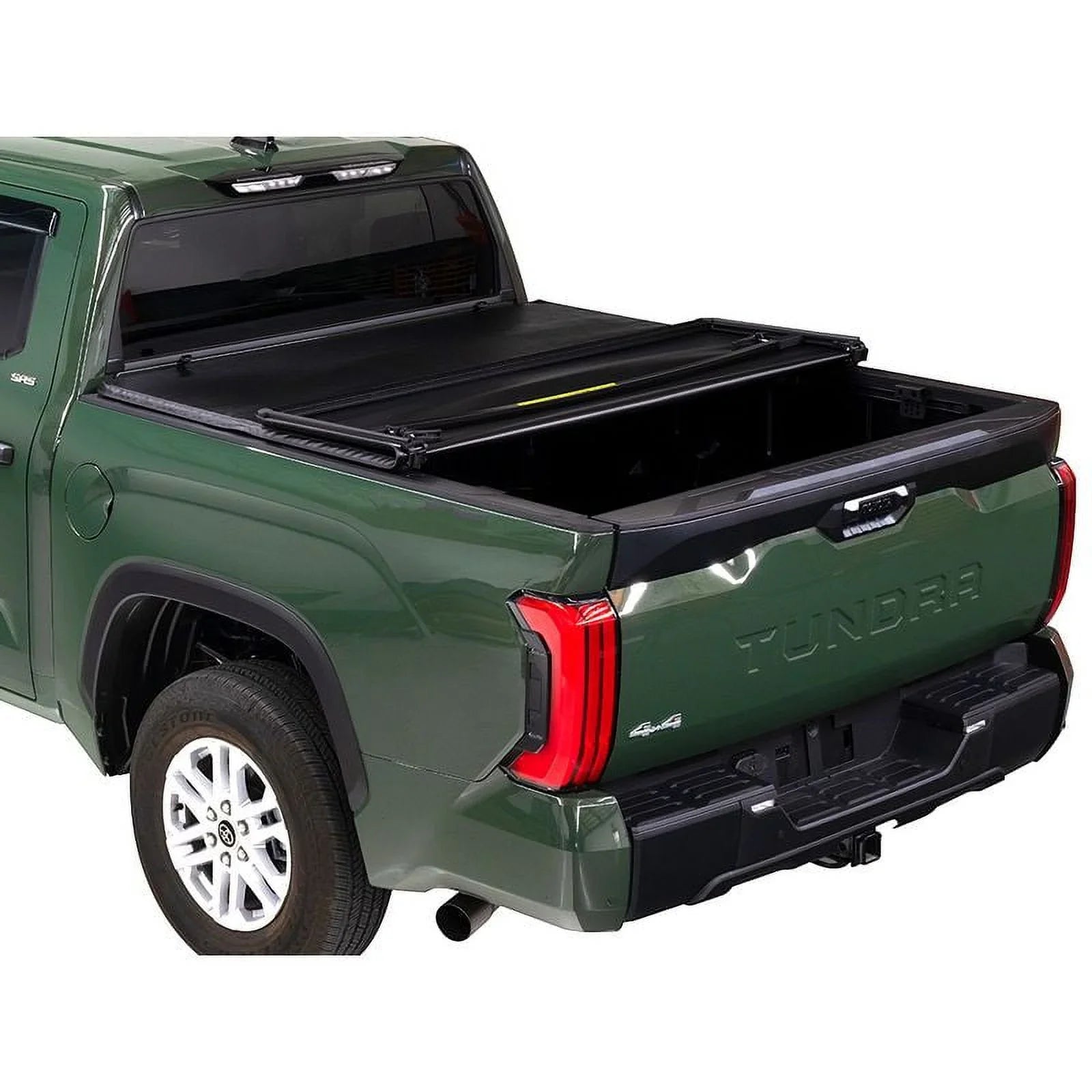 Toyota Tundra 22-23 Sys Track 6in. Fold Pro Tonno Clamp Tonneau (Incl. Kit) Tonno Cover Bed 5ft.